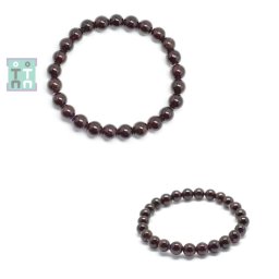 Bratara din Granat Star- Almandin Diametru 55 mm - Margele Rotund 6x6 mm