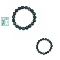 Bratara Agata de Mongolia Diametru 54 mm - Margele Rotunde - 10 -10,9 mm