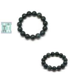 Bratara Agata de Mongolia Diametru 66 mm - Margele Rotunde - 12 x 12 mm