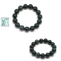 Bratara Agata de Mongolia Diametru 60 mm - Margele Rotunde - 14 -14,9 mm