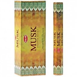 Betisoare Parfumate HEM Musk - 15g - Parfumul Iluminarii Spirituale - Incense - 1 Set