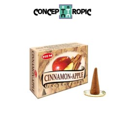 Conuri Parfumate - HEM Cinnamon Apple Incense Cones