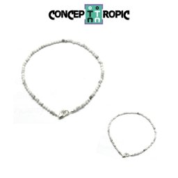 Bratara Hawolit Diametru 64 mm - Rotund Fatetat 2x2 mm - Accesorii Argint 925