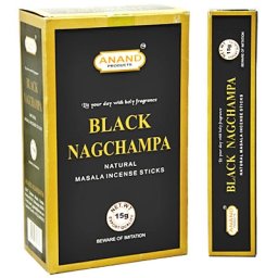 Betisoare Parfumate Anand - Black Nagchampa - 15 g
