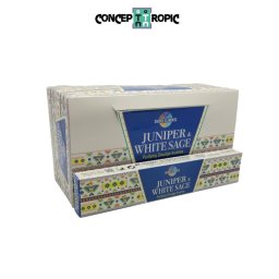 Betisoare Parfumate Ienupar cu Salvie Alba Sacred Elements - Purifying Smudge Incense 15 g