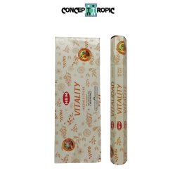 Betisoare Parfumate HEM Vitality - 15 g - Aroma Fortei Interioare - Incense Sticks - 1 Set