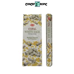 Betisoare Parfumate Tamaie cu Salvie HEM Copal-White Sage - 15 g - Elixirul Curatarii Energetice - Incense Sticks - 1 Set