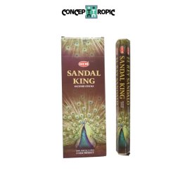 Betisoare Parfumate HEM Sandal King - 15 g - Aroma Maiestății Divine - Incense Sticks - 1 Set