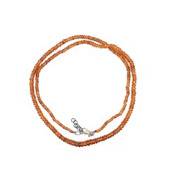 Colier Granat Spesartin Disc Fatetat - 1-3 x 2-5 mm