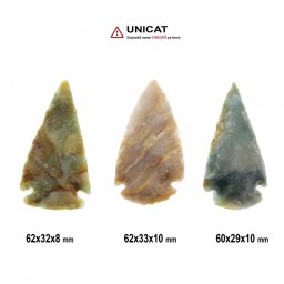 Pandantiv Agate 60-62 x 29-33 x 8-10 mm