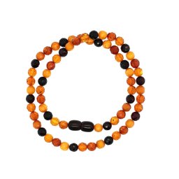 Colier Chihlimbar Margele Rotunde Fatetate - 5-59 mm - 1 Buc