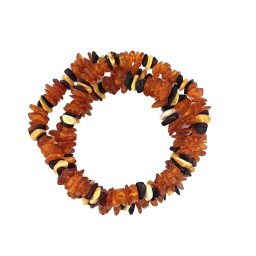 Colier Chihlimbar Margele Pietre Semipretioase Neregulate - 2-5 x 10-15 mm