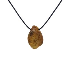 Pandantiv Ambra Neregulat cu Gaura - 19-24 x 12-20 mm - 1 Buc