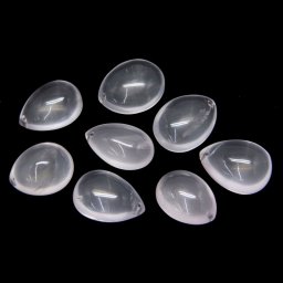 Pandantiv Cuart Roz in Forma de Picatura - 27-32 x 19-22 x 14-15 mm - 1 Buc