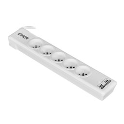Prelungitor Power strip Ever Elite T/LZ10-SPI000/0000 2xUSB