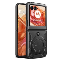 Husa Husa pentru Motorola Razr 50 - Techsuit CamGuard Pro - Black