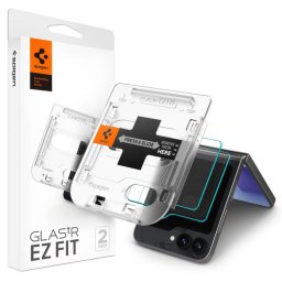 Folie de protecție Galaxy Z Flip 6 Spigen Glas.tR EZ FIT, Set 2 bucăți Samsung STICLĂ