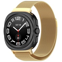 Curea pentru Samsung Galaxy Watch Ultra 47mm - Techsuit Watchband 35mm (W009) - Gold