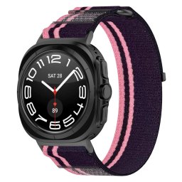 Curea pentru Samsung Galaxy Watch Ultra 47mm - Techsuit Watchband (W054) - Pink / Black