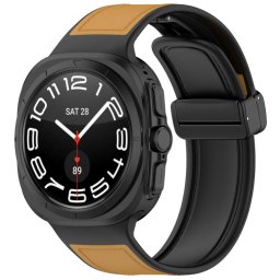 Curea pentru Samsung Galaxy Watch Ultra 47mm - Techsuit Watchband (W056) - Brown