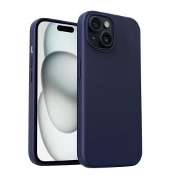 Husa Carcasa PC-GJ10B pentru iPhone 15 Plus (albastru furtuna)