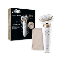 Epilator 9-011 3D Silk-epil 9 Flex Alb/Auriu