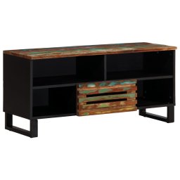 Dulap TV, 100x34x46 cm, lemn masiv de acacia GartenMobel Dekor