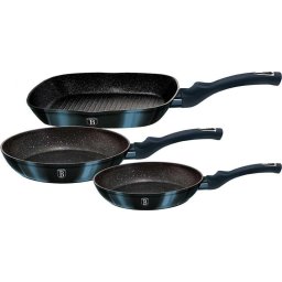 Set de tigaie Cooking Trio 20 24 28cm BH6140 Acvamarin