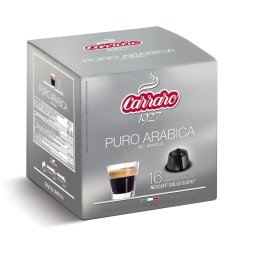 Capsule cafea Carraro Dolce Gusto, Puro Arabica 16 buc