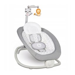 Fotoliu balansoar Lionelo cu vibratii Pascal Scandi 12 melodii linistitoare