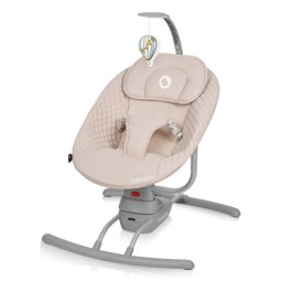 Leagan Lionelo Rio electric cu 3 viteze de leganare, melodii si telecomanda