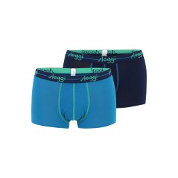 SLOGGI Boxeri 'men Start' albastru / bleumarin / verde