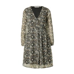 ONLY Rochie 'ONLCera' maro / negru / alb