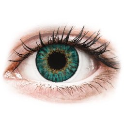 Lentile de contact colorate fara dioptrii Alcon Air Optix Colors Turquoise 30 de purtari 2 lentile/cutie