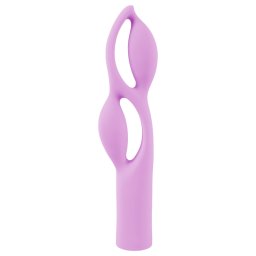 Vibrator dublu motor Fabulous, mov, reîncărcabil