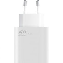Incarcator Retea MDY-12-EH Turbo Charge pentru Xiaomi , 67W, USB, Alb