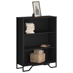 Biblioteca, negru, 80x31x106 cm, lemn prelucrat GartenMobel Dekor