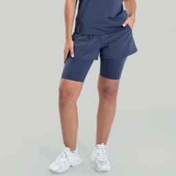 STRIX Pantaloni scurți pentru femei 2in1 ULTRA Graystone M