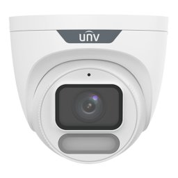 Camera supraveghere IP 4MP, Wise-ISP, ColorHunter, lentila 2.8mm, WL 30m, Microfon, color 24/7 - UNV IPC3624LE-ADF28K-WP