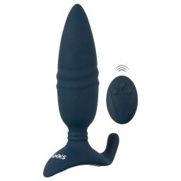 ANOS - vibrator anal cu telecomandă (albastru)