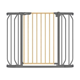 Poarta de siguranta Lionelo Truus Slim Gri Natur