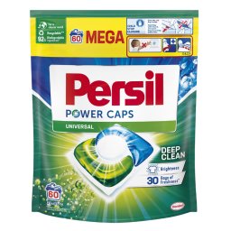 Detergent de rufe capsule Persil Power Caps Universal, 60 spalari