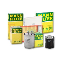 Pachet schimb filtre Skoda Fabia 1.4 Tdi CUSB CUSA CUTA Mann