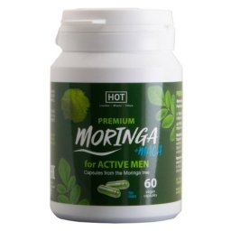 Hot Premium Moringa + Maca Pentru Barbatii Activi 60 capsule Viata Sexuala Activa si la Varsta Inaintata