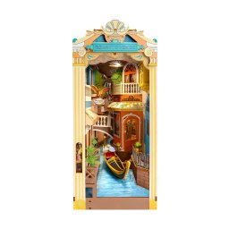 Book Nook, Cotor de carte DIY, Venetia Romantica, 110 piese