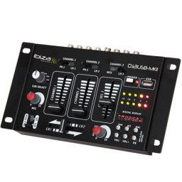 Consola DJ MIXER USB CU DISPLAY DIGITAL