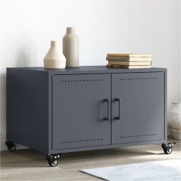 Masuta de cafea, antracit, 68x50x43,5 cm, otel laminat la rece GartenMobel Dekor
