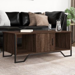 Masuta de cafea, stejar maro, 100x51x40 cm, lemn prelucrat GartenMobel Dekor