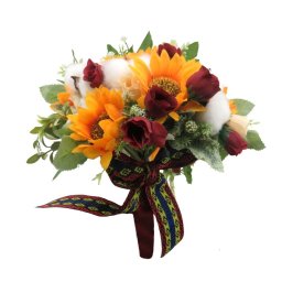 Buchet Nasa din flori de matase, Traditional - ILIF408018