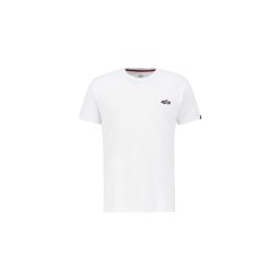 ALPHA INDUSTRIES Tricou sângeriu / negru / alb